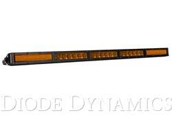 30 Inch LED Light Bar Single Row Straight Amber Combo Each Stage Series
