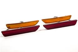 Mustang 2010 LED Sidemarkers Amber/Red Set