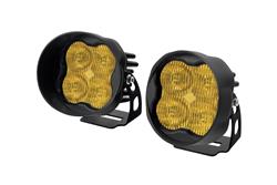 Worklight, Worklight SS3 Sport Yellow SAE Fog Angled (pair)