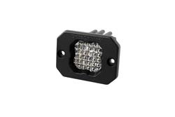 LED Light, Stage Series C1 LED Pod Sport White Flood Flush WBL (single)