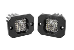 LED Light, Stage Series C1 LED Pod Pro White Flood Flush WBL (pair)