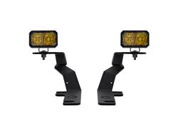 LED Light, Stage Series 2in LED Ditch Light Kit for 2015-2020 Ford F-150/Raptor Pro Yellow Combo