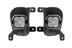 LED Light, SS3 LED Pod Sport Ram Vertical Kit White SAE Fog