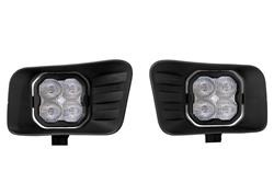 LED Light, SS3 LED Pod Sport Ram Horizontal Kit White SAE Fog