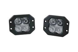 LED Light, SS3 LED Pod Pro White Combo Flush (pair)