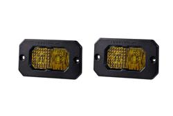 LED Light, Stage Series 2in Sport Yellow Combo Flush ABL (pair)