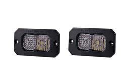 LED Light, Stage Series 2in Pro White Combo Flush WBL (pair)