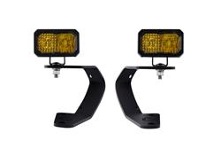 LED Light, Stage Series 2in LED Ditch Light Kit for 2010-2021 Toyota 4Runner Sport Yellow Combo