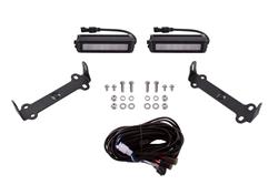 LED Lightbar, SS6 SAE/DOT LED Lightbar Kit for 2014-2021 Toyota 4Runner SAE/DOT White Wide