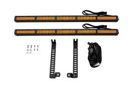 LED Lightbar, SS30 Dual Stealth Lightbar Kit for 2014-2019 Toyota 4Runner Amber Combo