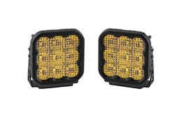 LED Light, SS5 LED Pod Sport Yellow Flood (pair)