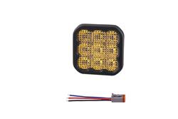 LED Light, SS5 LED Pod Sport Yellow Flood - No Brackets (single)