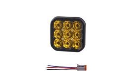 LED Light, SS5 LED Pod Pro Yellow Spot - No Brackets (single)