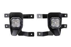 LED Light, SS3 Type SV1 LED Fog Light Kit Sport White SAE Fog