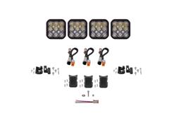 Lightbar, SS5 Sport Universal CrossLink 4-Pod Lightbar White Driving