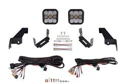 Lightbar Kit, Jeep JL SS5 CrossLink Bumper Lightbar Kit Sport Combo