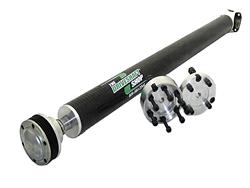 Driveshaft, Rear, Balanced, One-piece, Assembled, Carbon Fiber, 4 in. Diameter, Chrysler, Dodge, Each