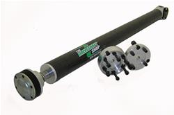 Driveshaft, Rear, Balanced, One-piece, Assembled, Carbon Fiber, 4 in. Diameter, 4-Bolt, Dodge, Each