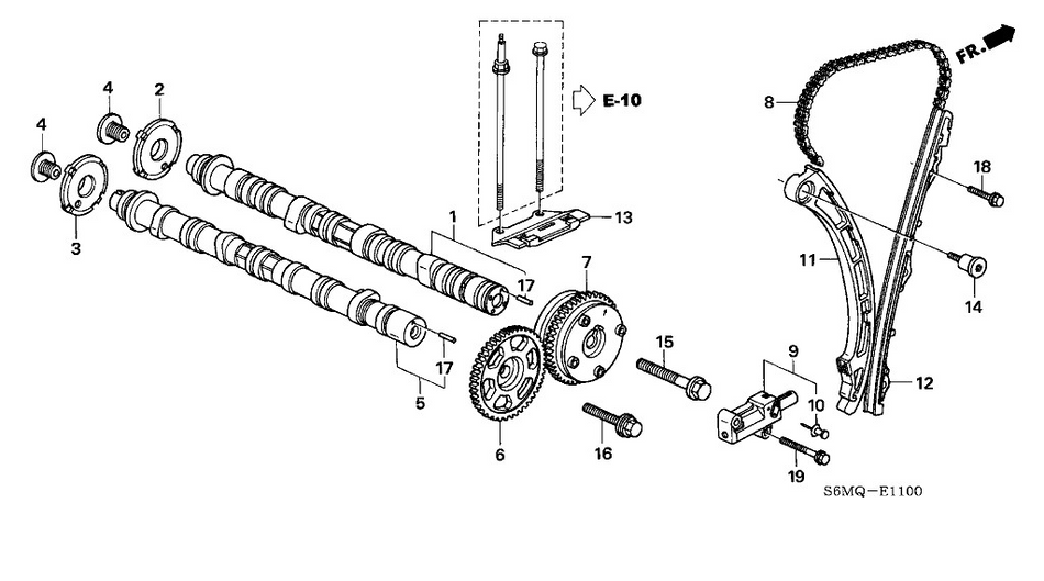 K24 Honda Timing Components