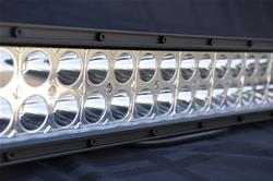 Light Bar, 12 inch 72W Flood/Spot 3W LED Chrome