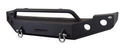 Bumper, Front, Steel, Black Textured Powdercoat, Chevrolet, Each