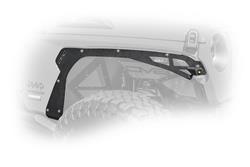 Fenders, Flare Delete, Steel. Black Textured Powedercoated, Jeep Wrangler JL, Set of 4