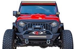 Grill, Replacement, Jeep JL Black