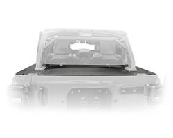 Rear Storage Cover, Gas Shock Lid, Steel, Black, 4-Door, Jeep Wrangler JL, Each