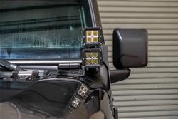 A Pillar Pod Led Light Mount 18-Present Wrangler JL 2/4 Door DV8 Offroaod