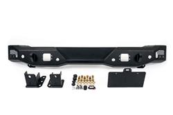 Bumper, MTO Series, Rear, Steel, Black Powdercoated, Ford Bronco, Each