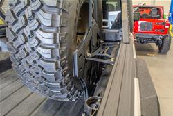 Tire Carrier, Stand Up Mount, Up To 42 in. Tire, Jeep Gladiator, Each