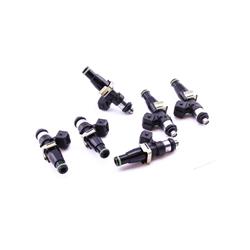 Set of 6 Bosch EV14 1500cc high impedance injectors for Toyota Supra TT 93-98. For top feed conversion, 11mm o