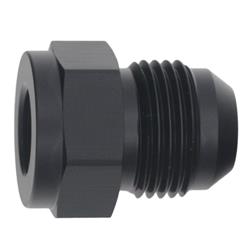 Fitting, Adapter, AN to AN, Straight, Aluminum, Black Anodized, -6 AN, -10 AN, Each