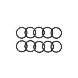 O-Rings, -10 AN, Viton®, Set of 10