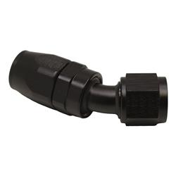 10AN Female Flare Swivel 30-Degreehose End CPE, Anodized Matte Black