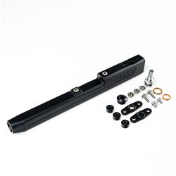 Fuel Rails, Billet Aluminum, Black Anodized, B-Series Engines, for use with Acura®, for use with Honda®, Kit