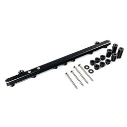 Fuel Rails, Billet Aluminum, Black Anodized, Toyota, Kit