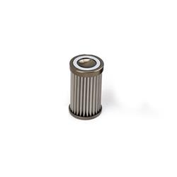 In-line fuel filter element, stainless steel 10 micron. Fits DW 110mm housing, Universal