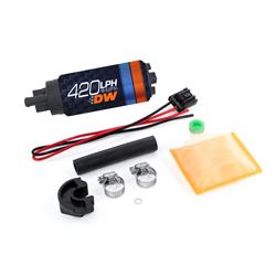 DW420 series, 420lph in-tank fuel pump w/ install kit for 89-94 240sx and 89-93 Nissan Skyline R32 Non-GTR