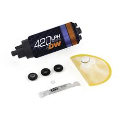 DW420 series, 420lph in-tank fuel pump w/ install kit for G35 03-08, 350z 03-08, and Legacy GT 10+