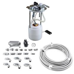 Fuel Pumps, DW400, Electric In-tank, 12 V, SS PTFE Plumbing Kit, Cadillac, Chevrolet, GMC, Kit