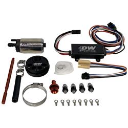 In-tank pump adapter + DW440 Brushless and Controller 440lph fuel pump,for 3.5L surge tank