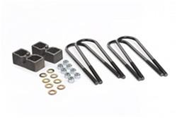 Suspension Lift, Leaf Spring Blocks, Rear, 2.0 in. Lift, Dodge, Ram, Pair