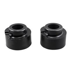 Coil Spring Spacers, Leveling Kit, Comfort Ride, Durathane, 2.5 in., Front, Ford, 4WD, Pair