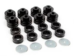 Body Mounts, Polyurethane, Black, Chevy, Kit