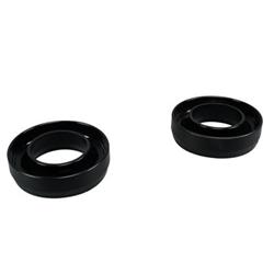 Coil Spring Spacers, Leveling Kit, Durathane, 1 in. Lift, Front, Chevy, Pickup, RWD, Pair