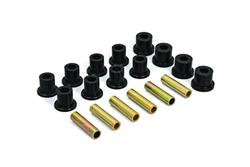 Bushings, Shackle, Polyurethane, Black, Front, Jeep, CJ, Kit