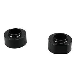 Coil Spring Spacers, Comfort Ride, Durathane, 1.75 in. Lift, Front or Rear, Black, Jeep, Pair