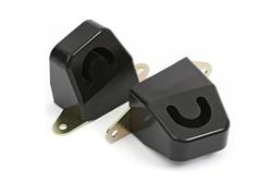 Bump Stops, Polyurethane, Black, Rear Position, Jeep, Pair