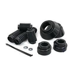 Coil Spring Spacers, Polyurethane, Black, Jeep, L4 Detroit Diesel Models Only, Kit